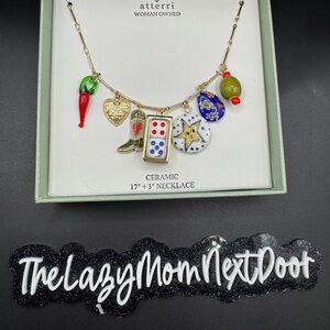 Atterri Ceramic Charm Necklace